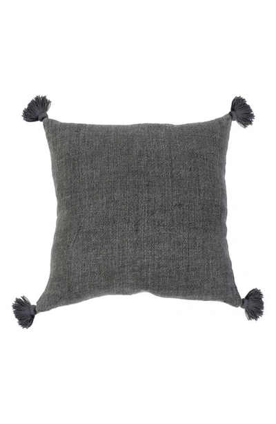 Shop Pom Pom At Home Montauk Accent Pillow In Charcoal