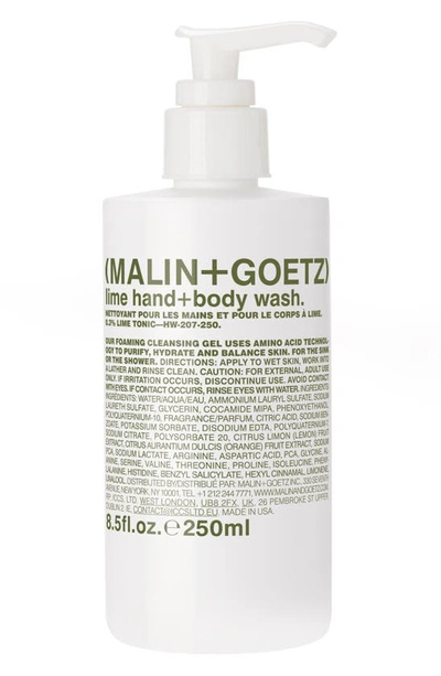 Shop Malin + Goetz Lime Hand & Body Wash With Pump