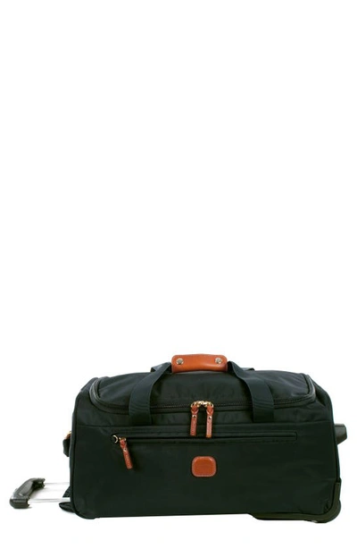 Shop Bric's Brics X-bag 21-inch Rolling Carry-on Duffle Bag In Olive