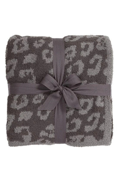 Shop Barefoot Dreamsr In The Wild Throw Blanket In Graphite/ Carbon