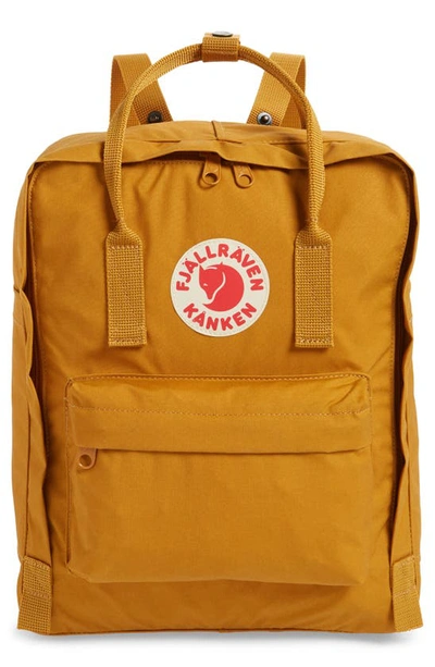 Shop Fjall Raven Kånken Water Resistant Backpack In Acorn