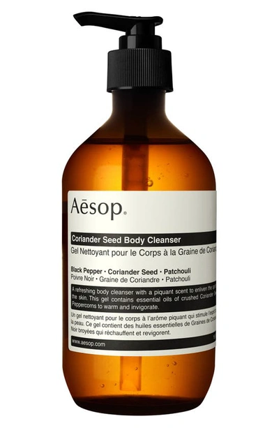 Shop Aesop Coriander Seed Body Cleanser, 16.9 oz In Pump