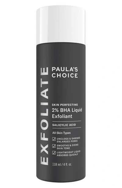 Shop Paula's Choice Skin Perfecting 2% Bha Liquid Exfoliant With Salicylic Acid, 4 oz