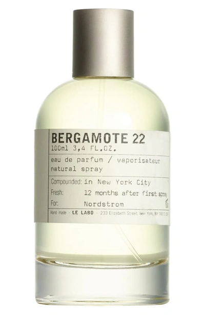 Shop Le Labo Bergamote 22 Eau De Parfum, 0.5 oz