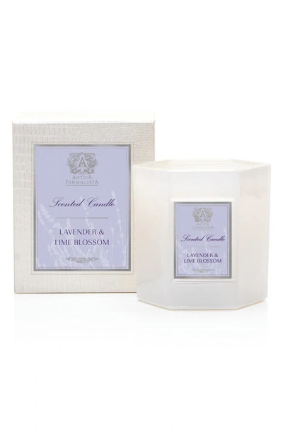 Shop Antica Farmacista Lavender And Lime Blossom Candle