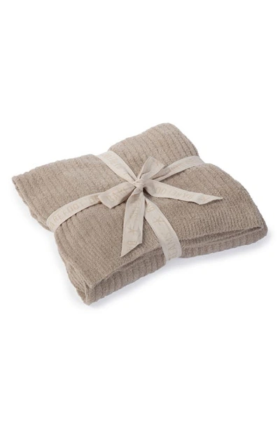 Shop Barefoot Dreamsr Barefoot Dreams Cozychic Light Ribbed Throw In Sand