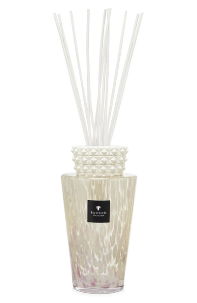 Shop Baobab Collection White Pearls Fragrance Diffuser In White- 5 Liter