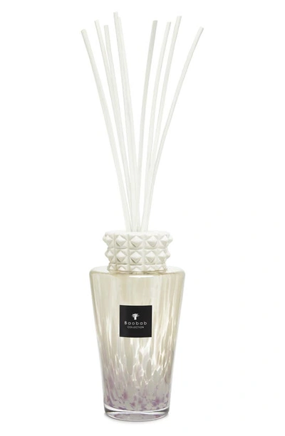 Shop Baobab Collection White Pearls Fragrance Diffuser In White- 2 Liter