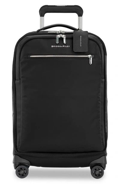 Shop Briggs & Riley Spinner 22-inch Carry-on In Black