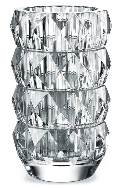 Shop Baccarat Louxor Round Lead Crystal Vase In Clear