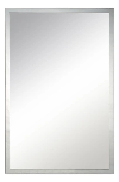 Shop Renwil Asset Mirror In Metallic Silver