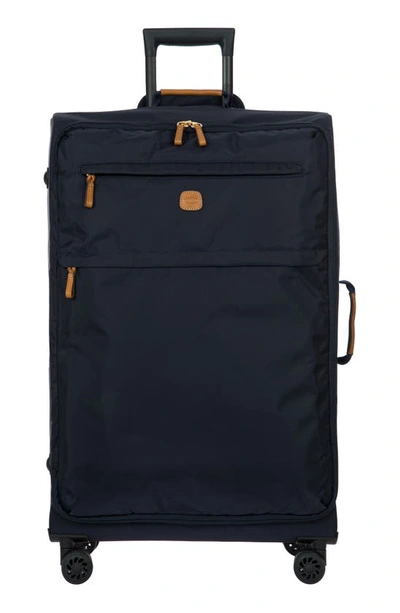 Shop Bric's X-bag 30-inch Spinner Suitcase In Navy