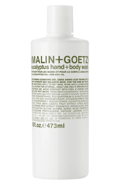 Shop Malin + Goetz Eucalyptus Hand & Body Wash Refill
