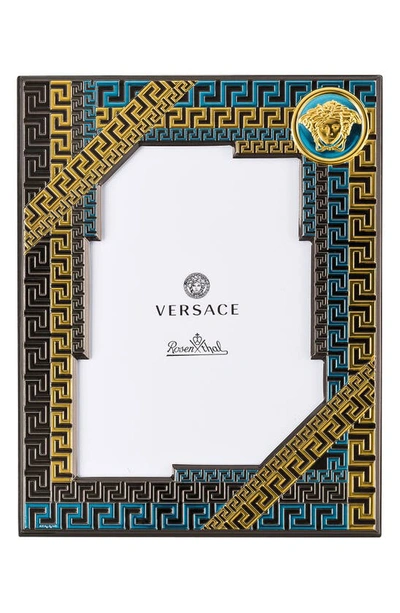Shop Versace Picture Frame In Blue