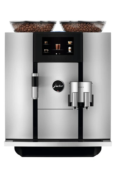 Shop Jura Giga 6 Automatic Coffee Machine In Aluminum