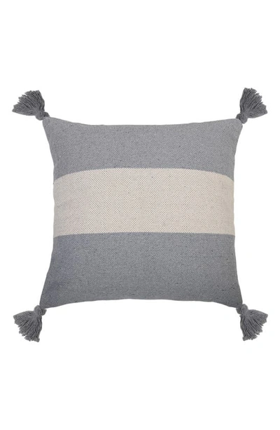 Shop Pom Pom At Home Reese Accent Pillow In Blue Grey