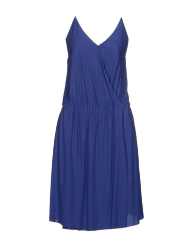 Just Female Knee-length Dress In Bright Blue