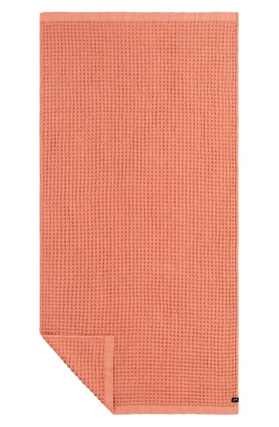 Shop Slowtide Guild Bath Towel In Terracotta