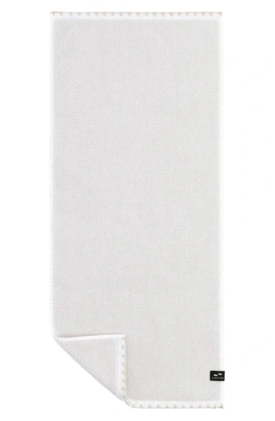 Shop Slowtide Luxe Hand Towel In Off White