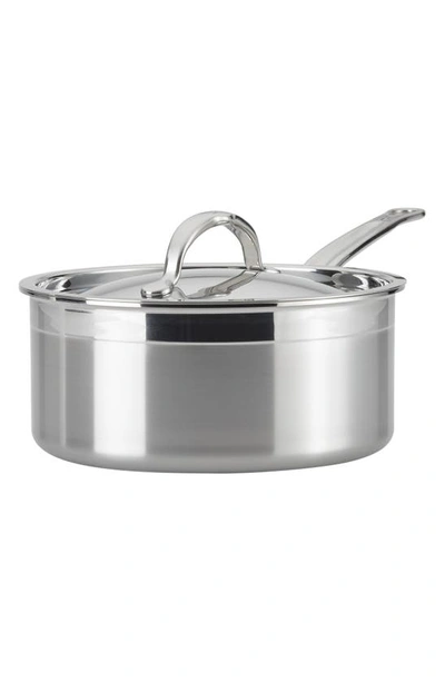 Shop Hestan Probond Saucepan With Lid In 3 Qt