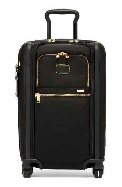 Shop Tumi Alpha 3 Collection 22-inch International Expandable Wheeled Carry-on Bag In Black/ Gold