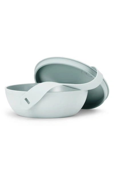 Shop W & P Design Porter Reusable Portable Lidded Bowl In Mint