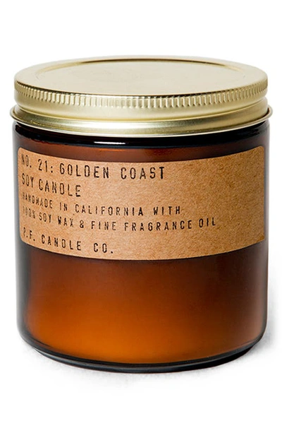 Shop P.f Candle Co. Soy Candle, 7.2 oz In Golden Coast
