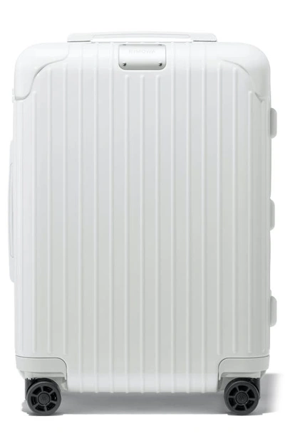 Shop Rimowa Essential Cabin 22-inch Wheeled Carry-on In White