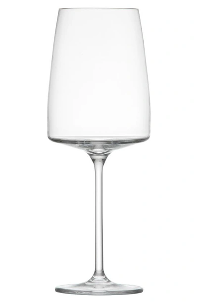 Shop Schott Zwiesel Sensa Set Of 6 Red Wine Glasses In Clear