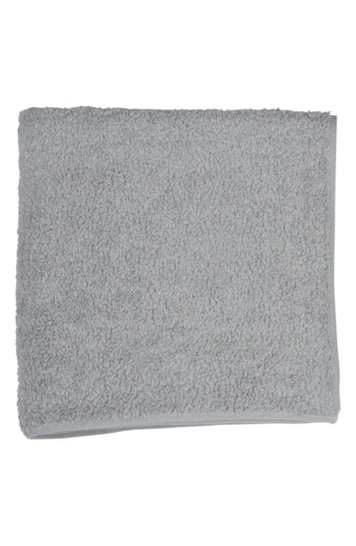 Shop Uchino Zero Twist Washcloth In Grey