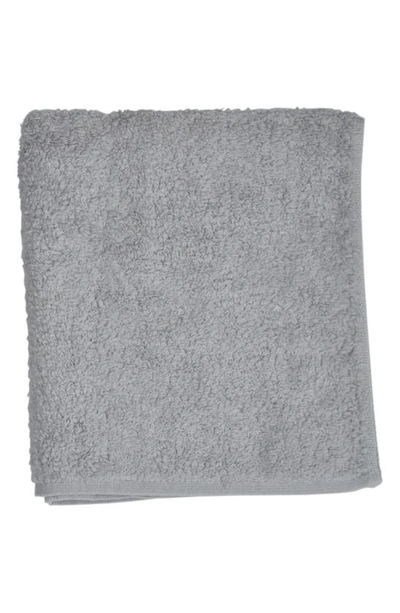 Shop Uchino Zero Twist Hand & Hair Towel In Grey