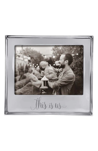 Shop Mariposa This Is Us Picture Frame In Silver