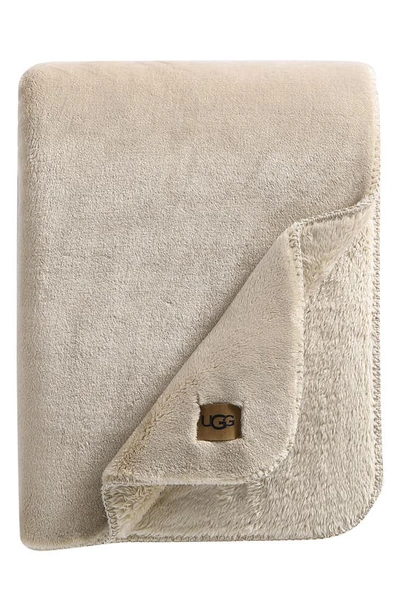 Shop Ugg (r) Whistler Throw Blanket In Sand