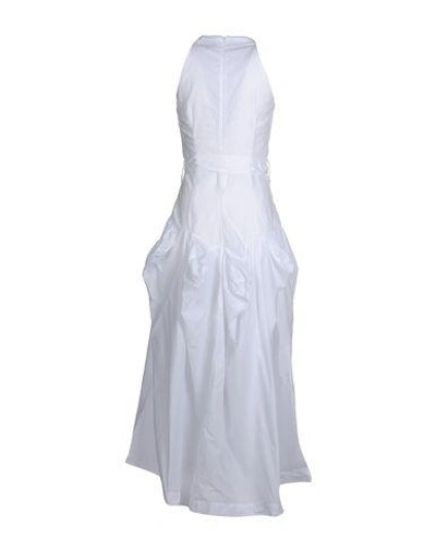 Shop Vivienne Westwood Anglomania Long Dress In White