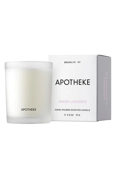 Shop Apotheke Votive Candle In Hinoki Lavender