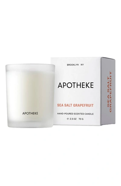 Shop Apotheke Votive Candle In Sea Salt Grapefruit