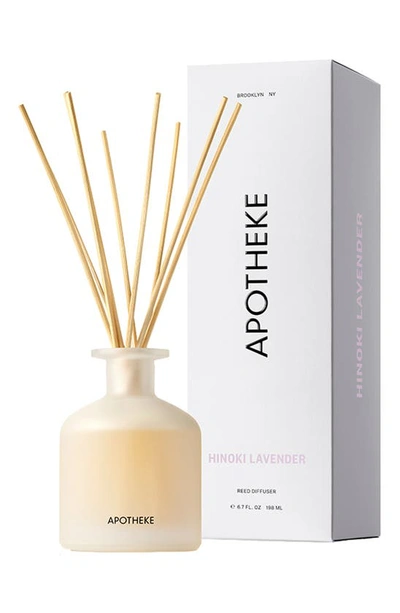 Shop Apotheke Reed Diffuser In Hinoki Lavender