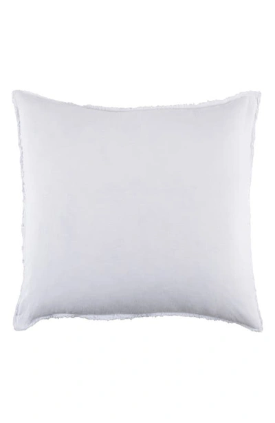 Shop Pom Pom At Home 'blair' Linen Euro Pillow Sham In White