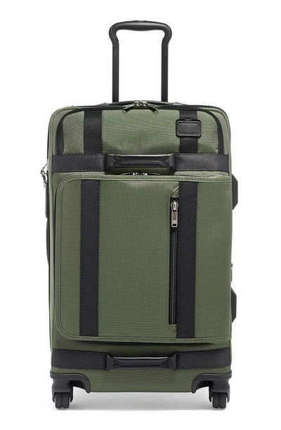 Shop Tumi Merge 26-inch Front Lid Recycled Dual Access 4-wheel Packing Case In Forest