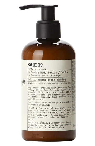 Shop Le Labo Baie 19 Body Lotion