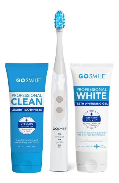 Shop Go Smiler Sonic Blue Smart Brush Teeth Whitening Kit