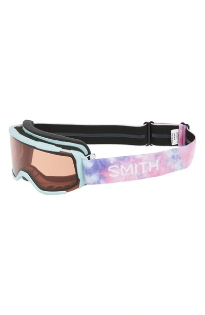 Shop Smith Daredevil 175mm Snow Goggles In Polar Tie Dye/ Rc36