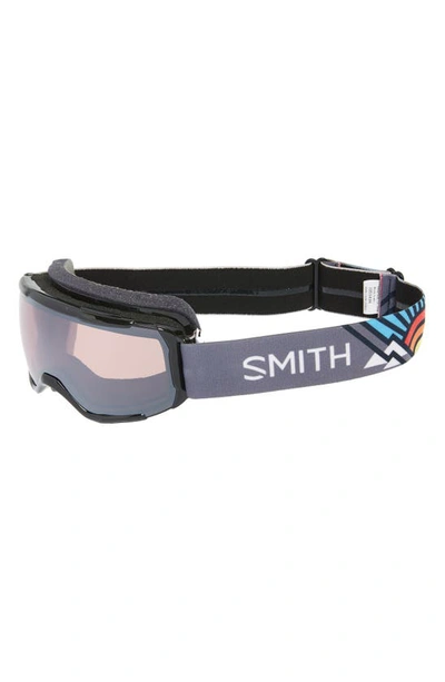 Shop Smith Grom 180mm Snow Goggles In Artist Series Draplin/ Ignitor
