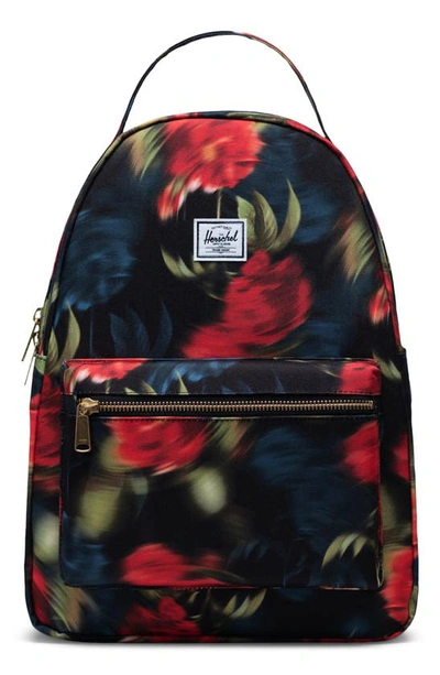 Shop Herschel Supply Co Nova Mid Volume Backpack In Blurry Roses