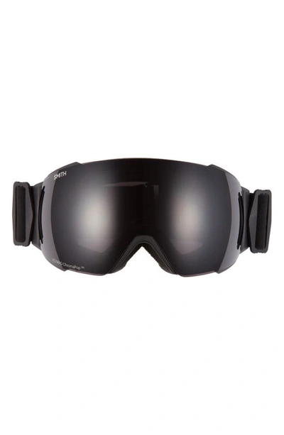 Shop Smith I/o Mag™ Snow Goggles In Blackout/ Sun Black