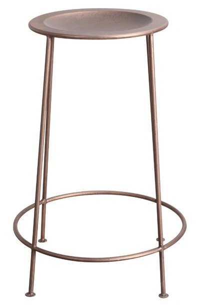 Shop Blackhouse Parker Counter Stool In Antique Copper