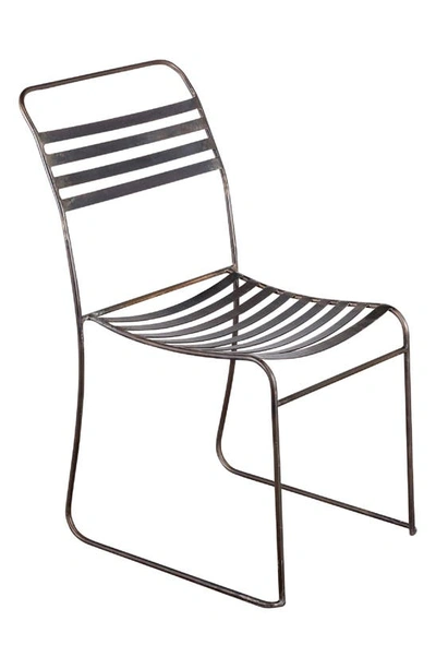 Shop Blackhouse Tobin Stack Dining Chair In Aged Iron