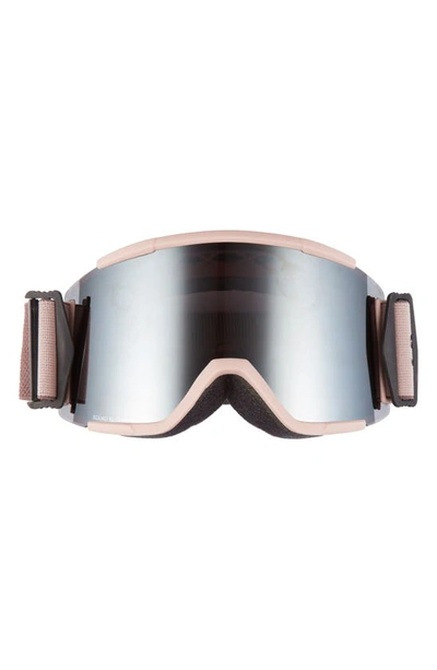 Shop Smith Squad Xl 190mm Special Fit Snow Goggles In Rock Salt / Tannin/ Platinum