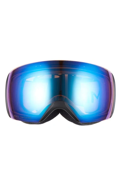 Shop Smith Skyline Xl 225mm Special Fit Chromapop™ Snow Goggles In Black/ Rose Flash