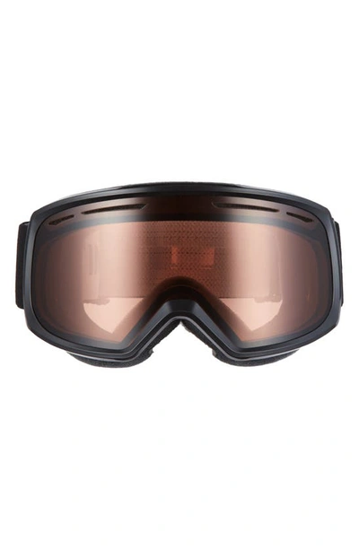 Shop Smith Drift 180mm Snow Goggles In Black/ Rc36